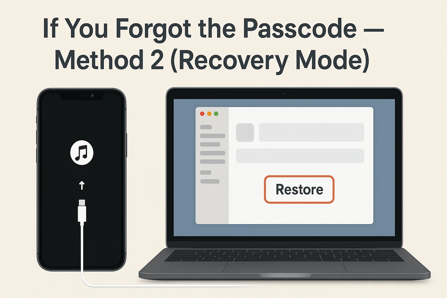 fix enter password to unlock 30 attempts 