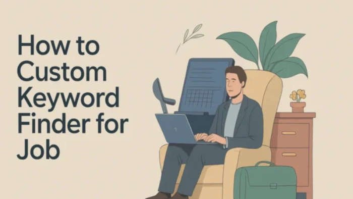 How to custom keyword finder for job