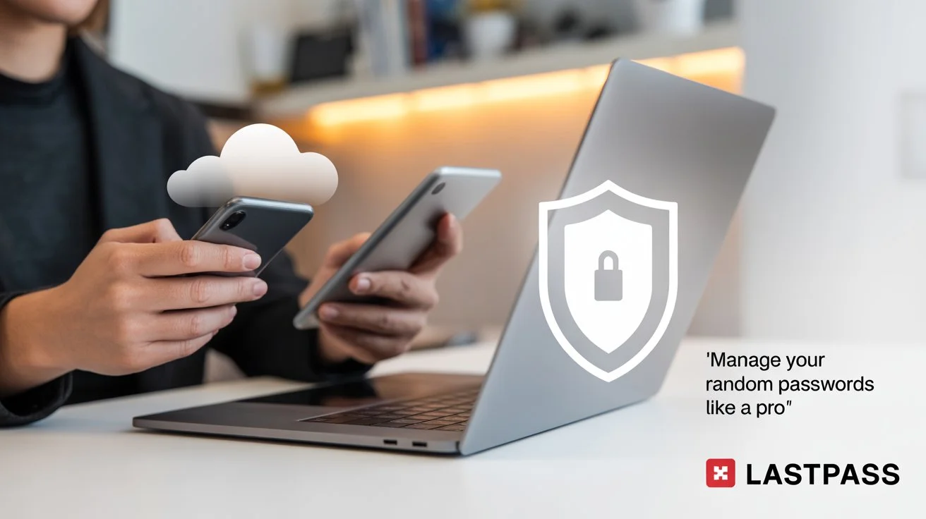 lastpass random password