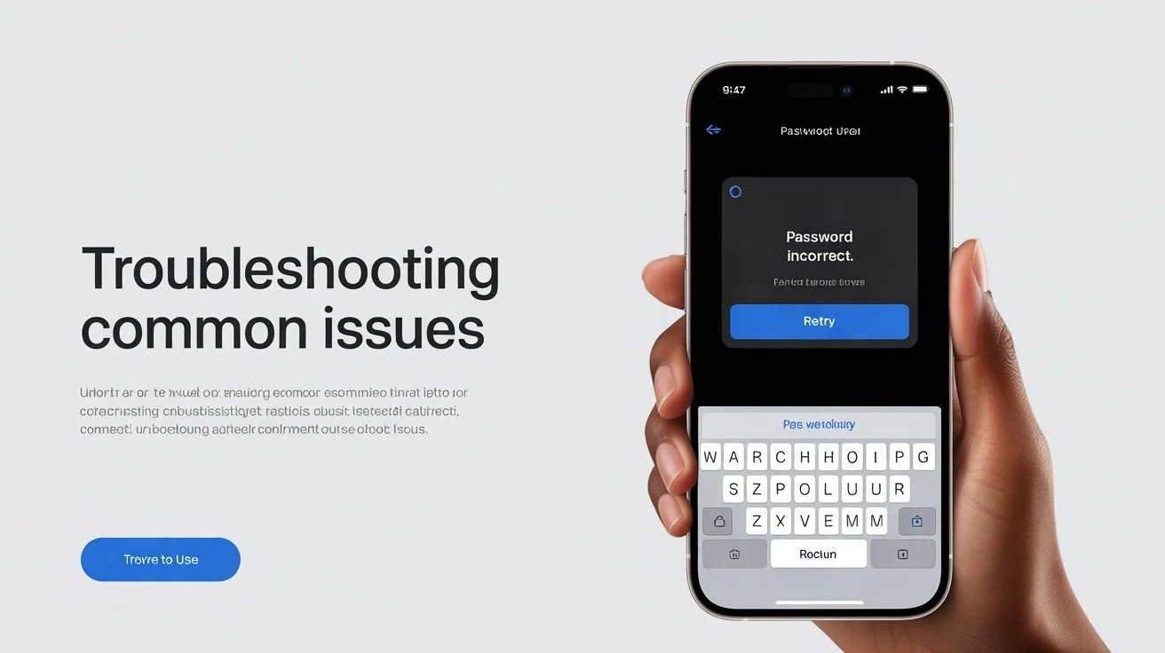 change email password on iPhone