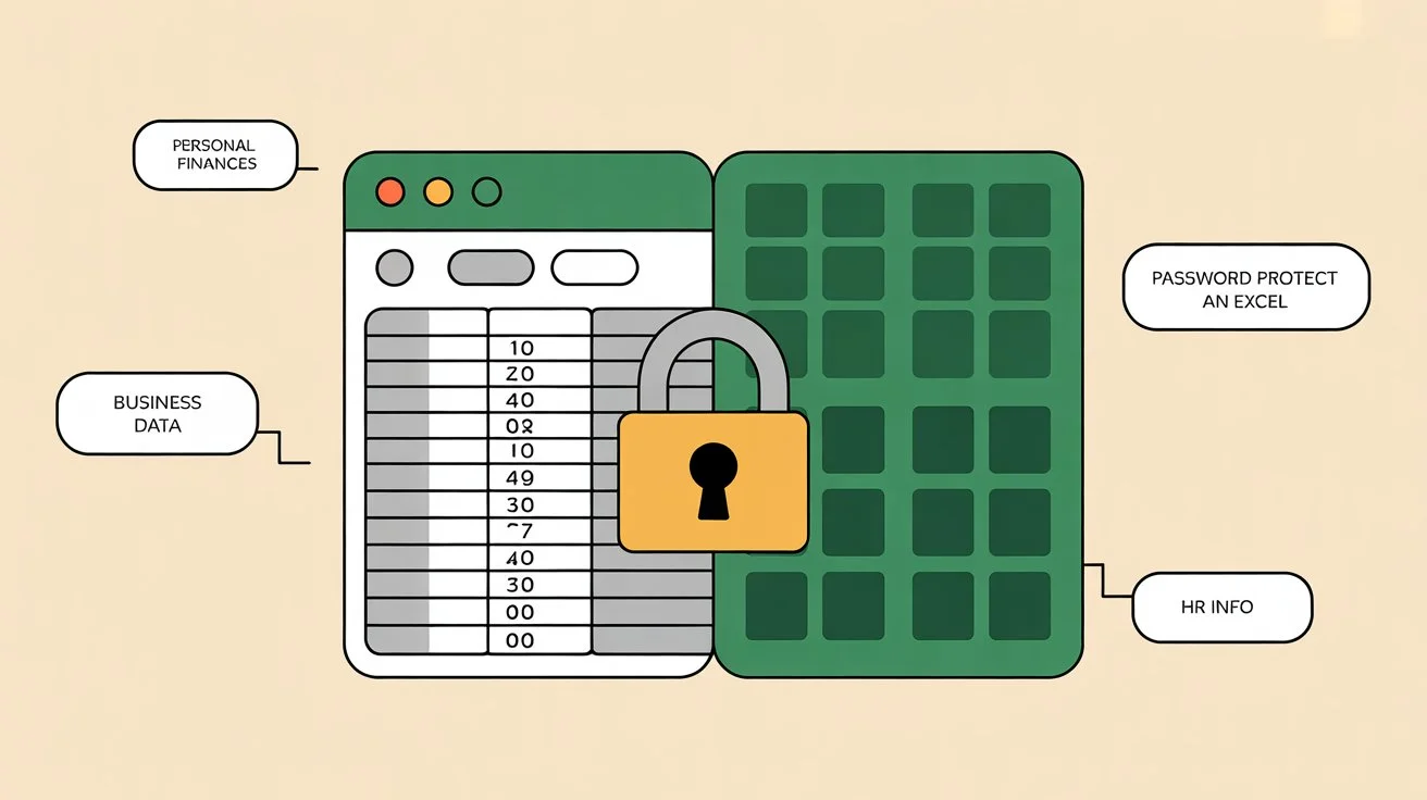 How to Password Protect an Excel File 