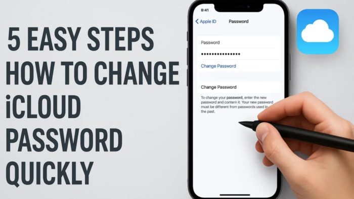 5 Easy Steps How to Change iCloud Password Quickly