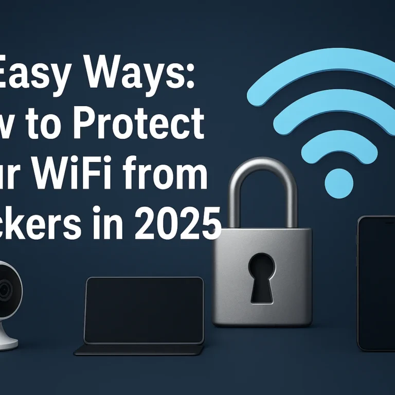 10 Easy Ways: How to Protect Your WiFi from Hackers in 2025