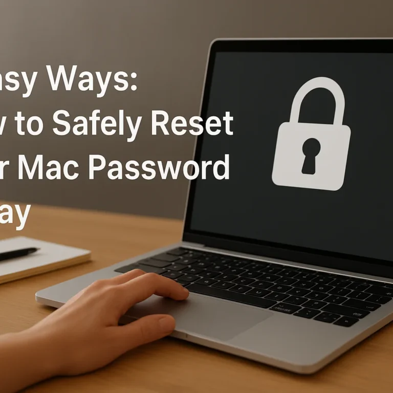 5 Easy Ways: How to Safely Reset Your Mac Password Today