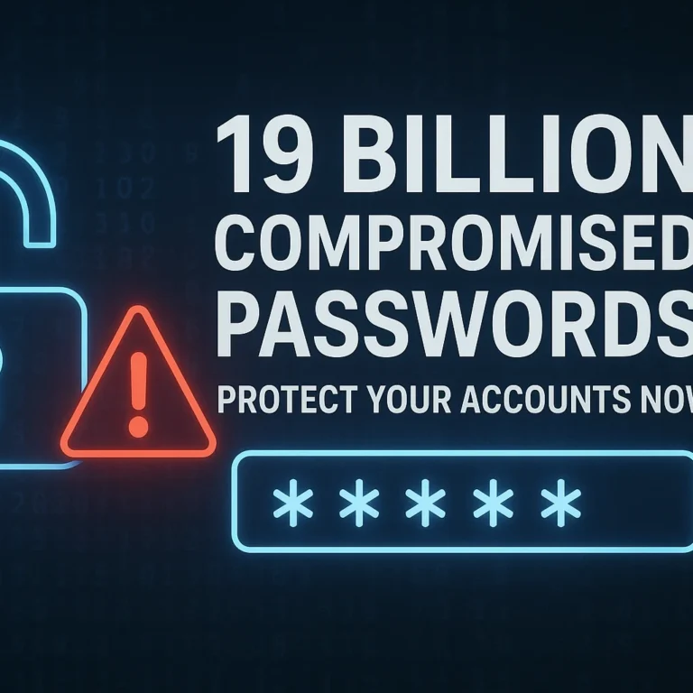 19 Billion Compromised Passwords: Protect Your Accounts Now