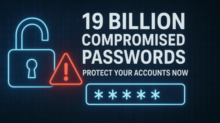 19 Billion Compromised Passwords: Protect Your Accounts Now