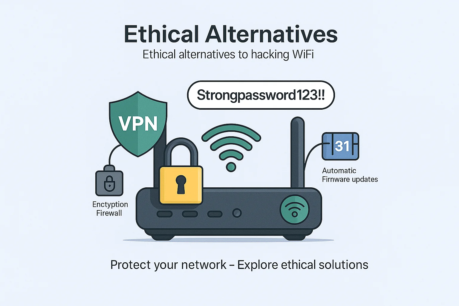 how to hack WiFi password