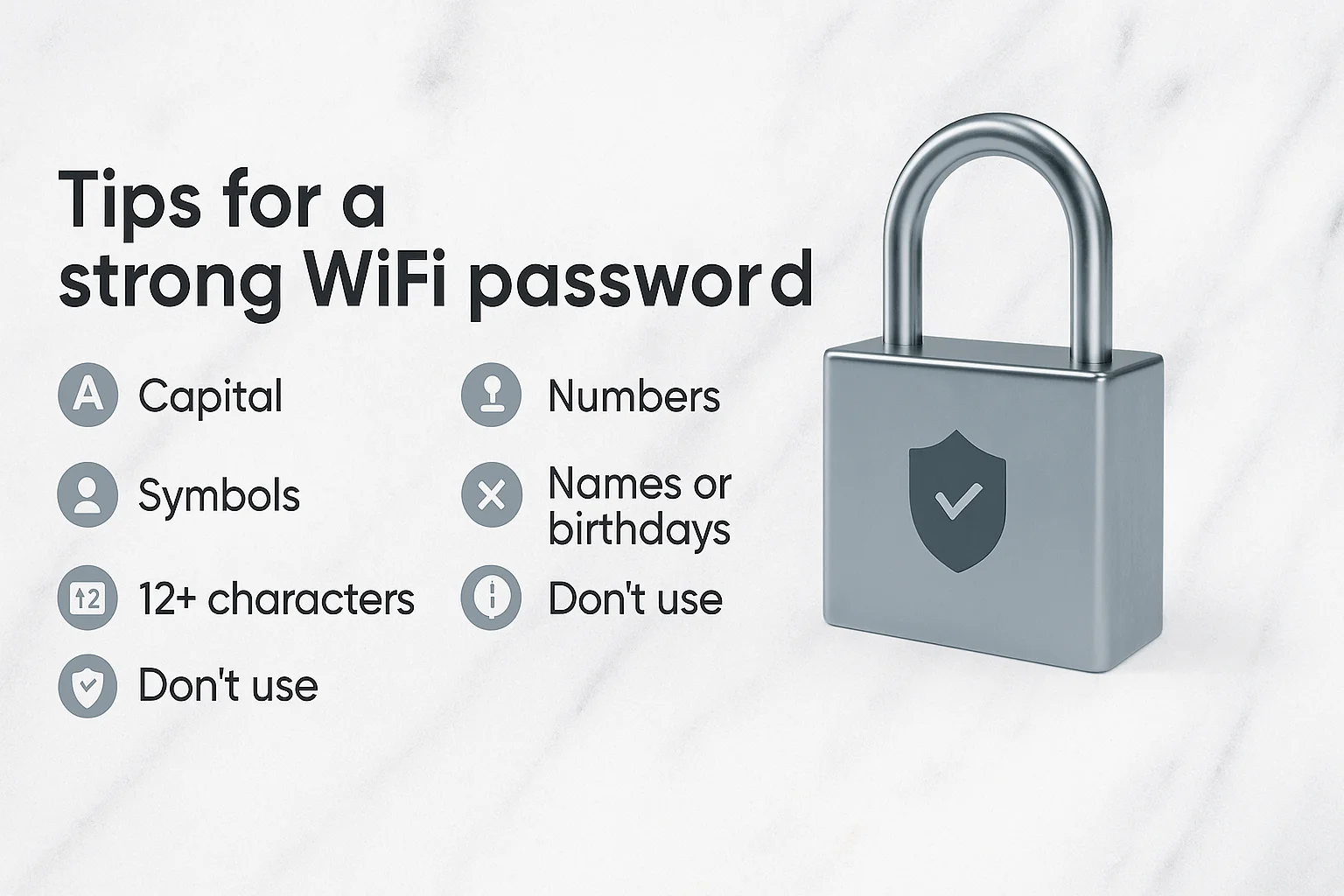 change WiFi password