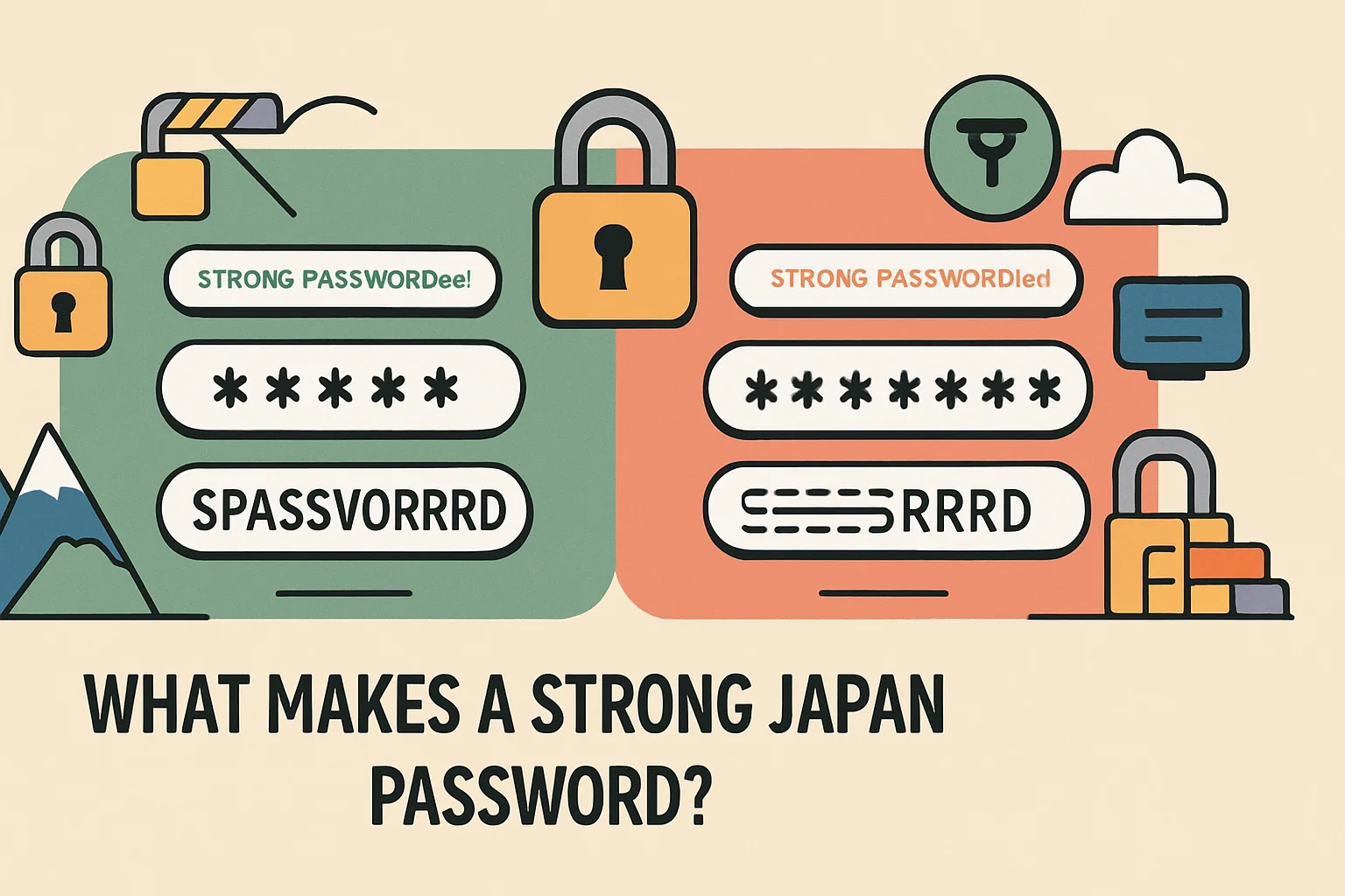 japan password
