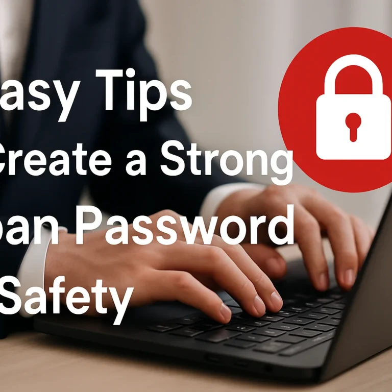 3 Easy Tips to Create a Strong Japan Password for Safety