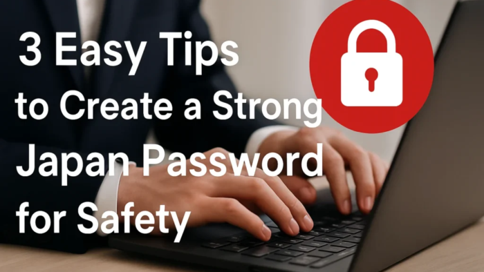 3 Easy Tips to Create a Strong Japan Password for Safety