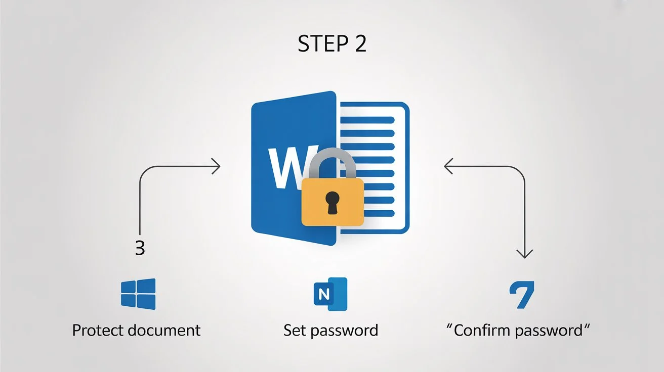 how to password protect a Word document