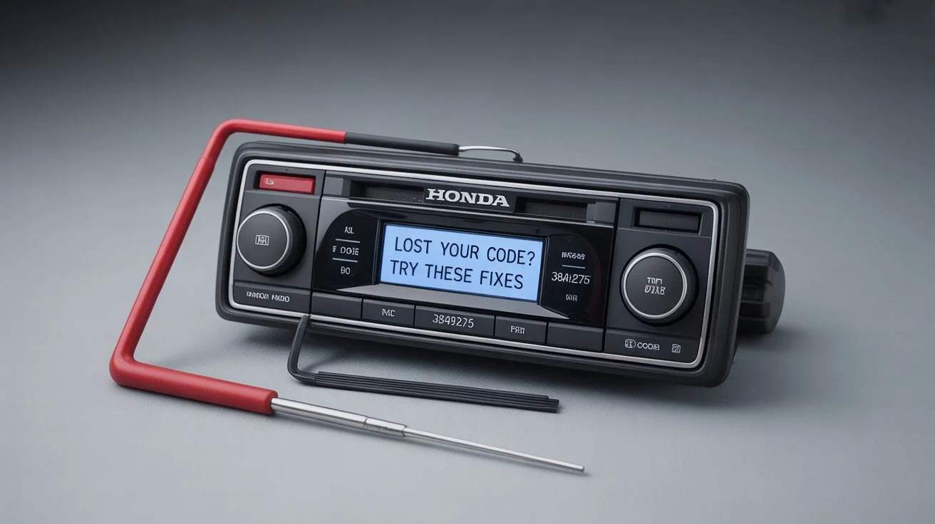 radio password for Honda.