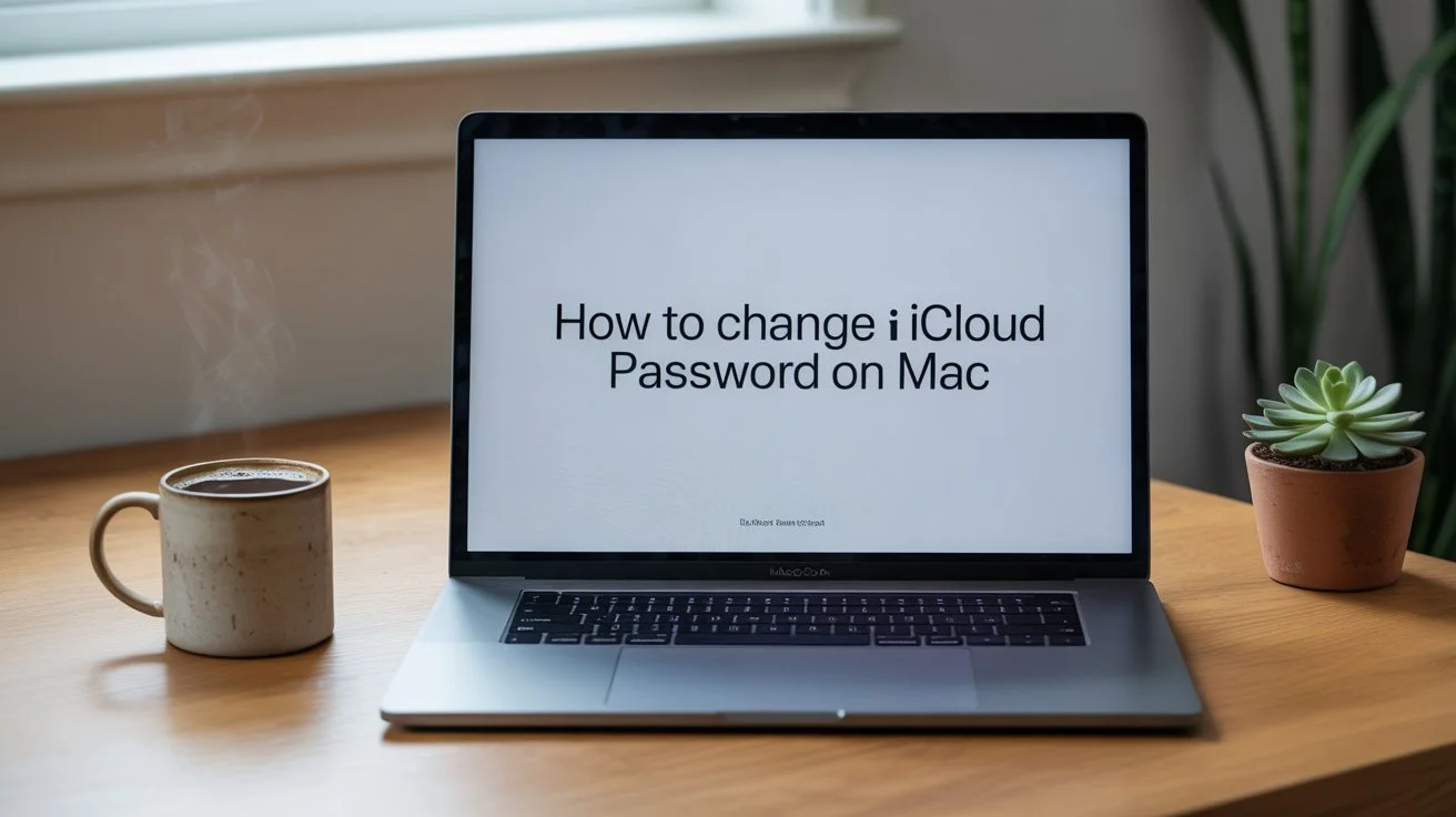 how to change iCloud password