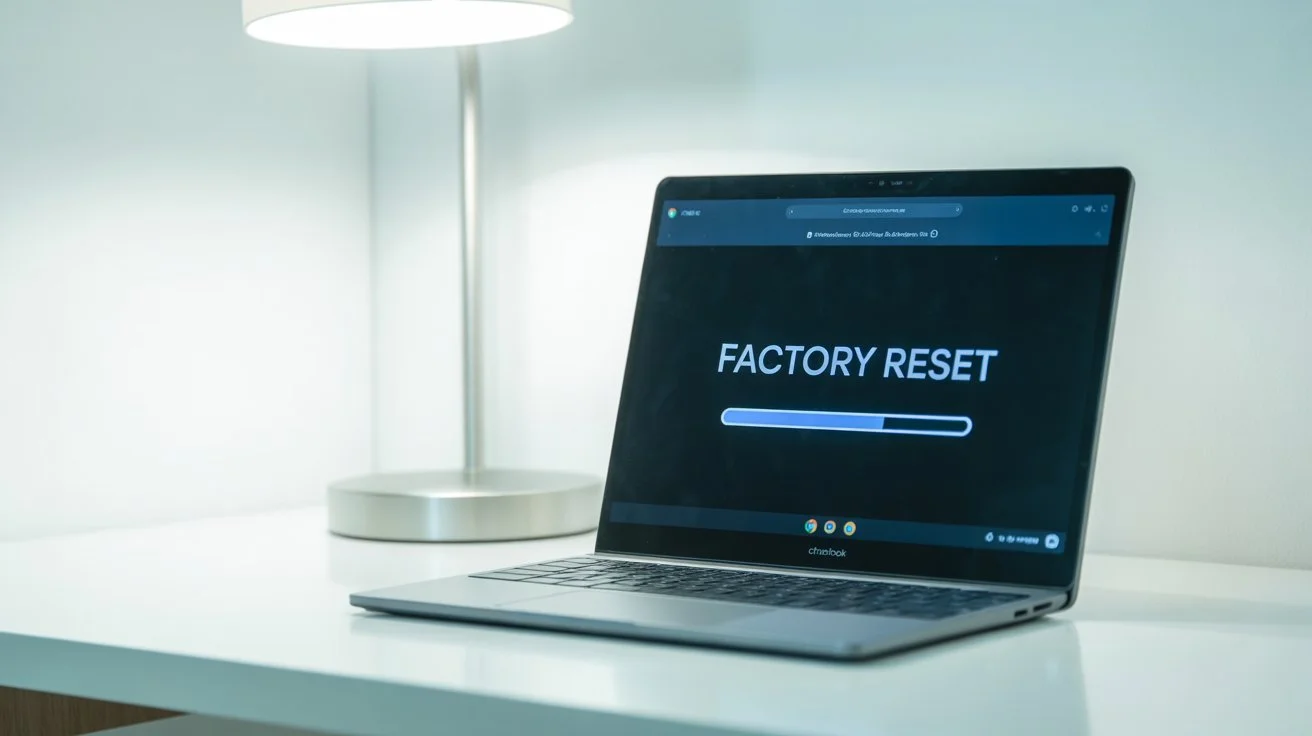 factory reset Chromebook without password