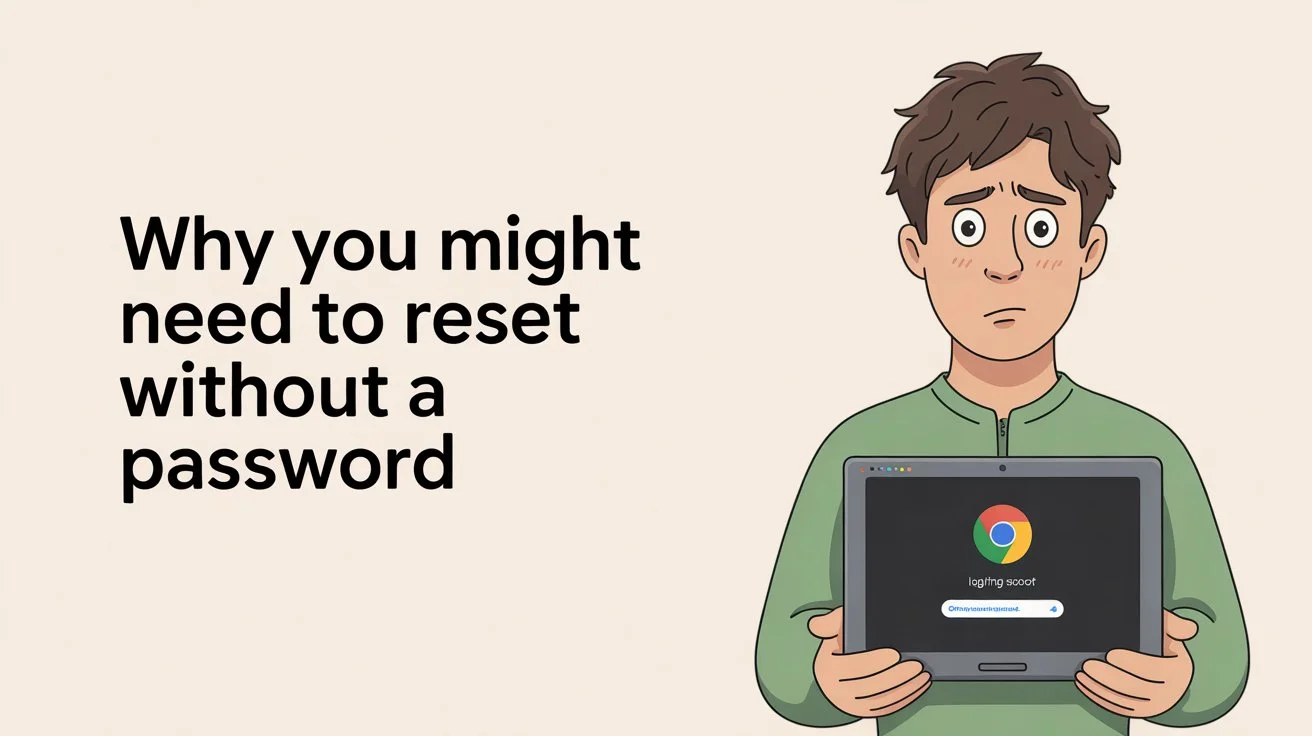factory reset Chromebook without password